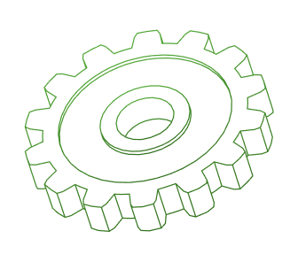 Cube stroke Icon for the page title